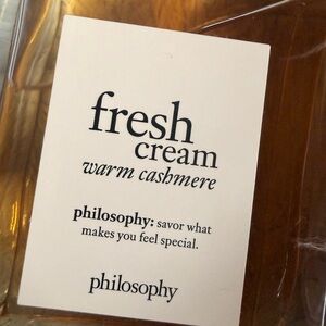 Philosophy Fresh Cream Warm Cashmere Perfume
